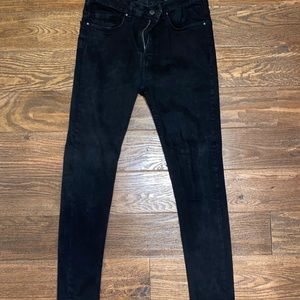 Zara Black Skinny Denim Jeans